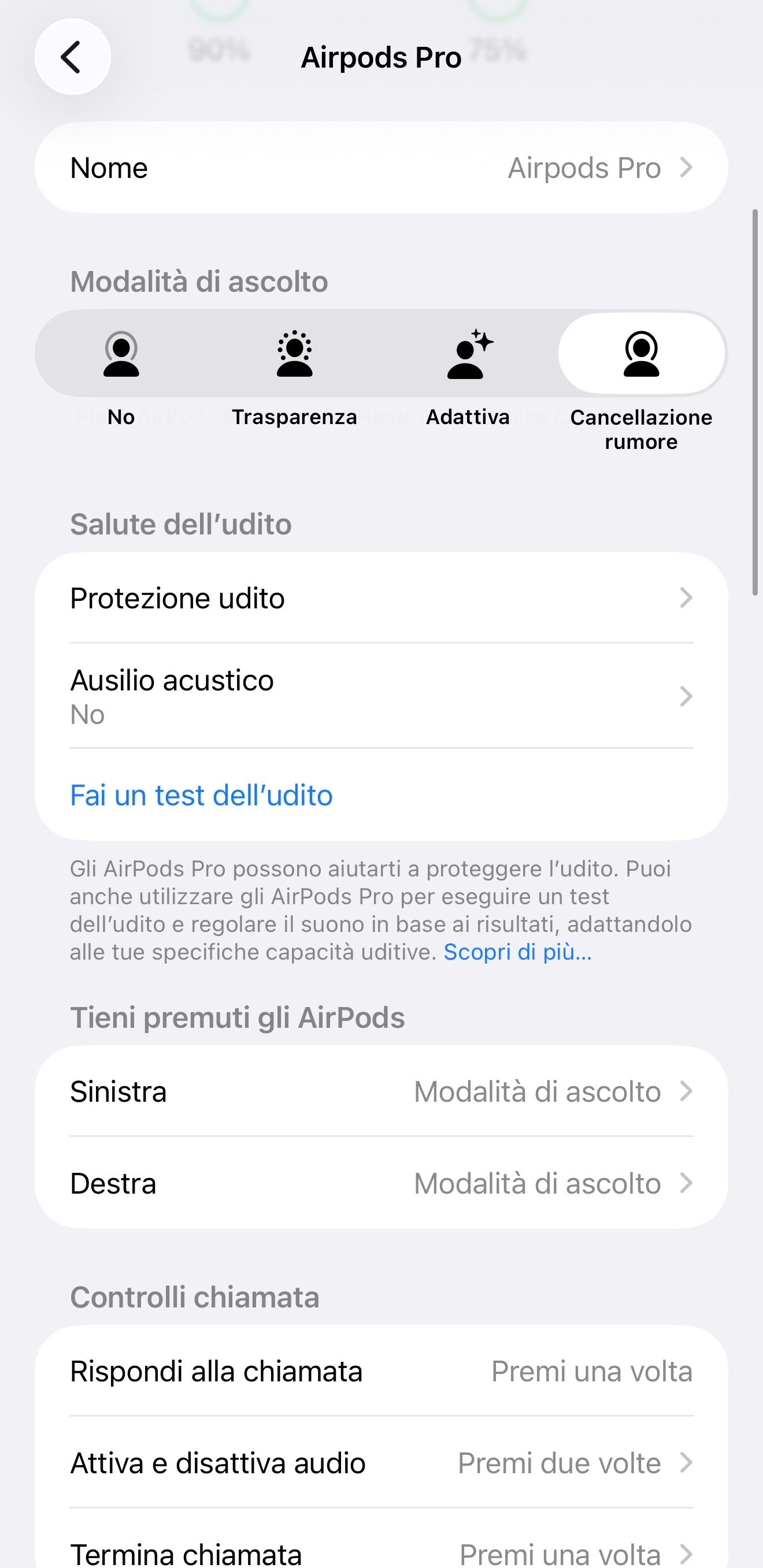 AirPro3 con custodia di ricarica Magsafe (USB-C) Bluetooth Cuffie